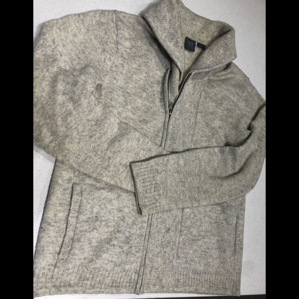 A/X Shawl Zip Sweater